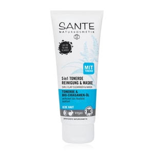 Sante Tonerde & Bio-Chiasamen-Öl Krem oczyszczający