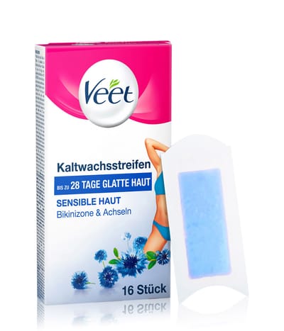 Veet Kaltwachsstreifen Plastry z woskiem na zimno 16 szt. 4002448101147 base-shot_pl
