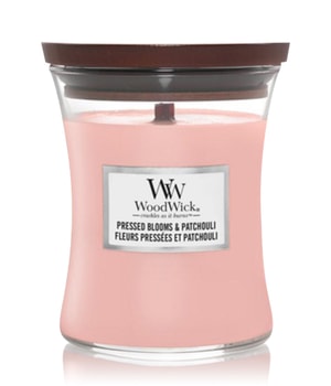 Woodwick Pressed Blooms & Patchouli świeca zapachowa 275 g