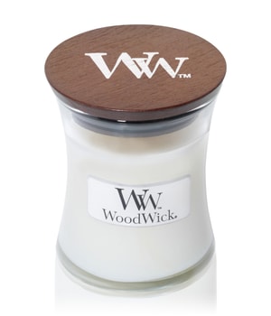 Woodwick White Tea & Jasmine świeczka zapachowa z drewnianym knotem 85 g można nabyć na stronie Flaconi.pl
